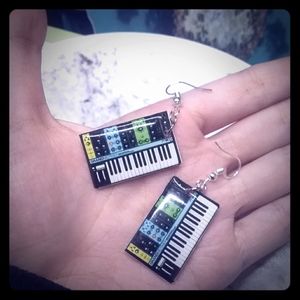 Grandmother MOOG Synth Keyboard Earrings